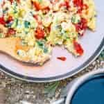 Backpacking scrambled eggs